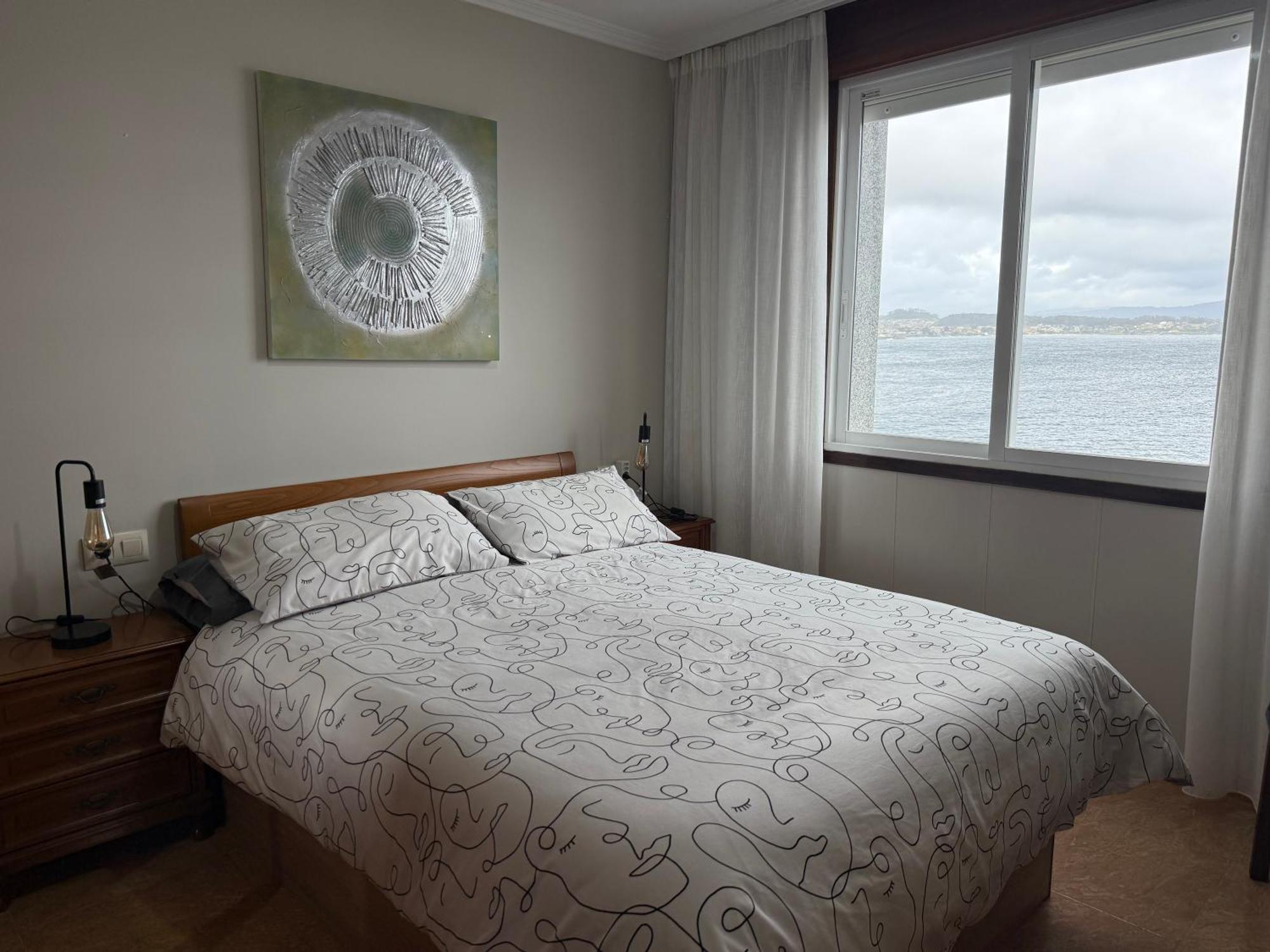 Ferienwohnung Piso Vacaciones En El Mar Sanxenxo Exterior foto