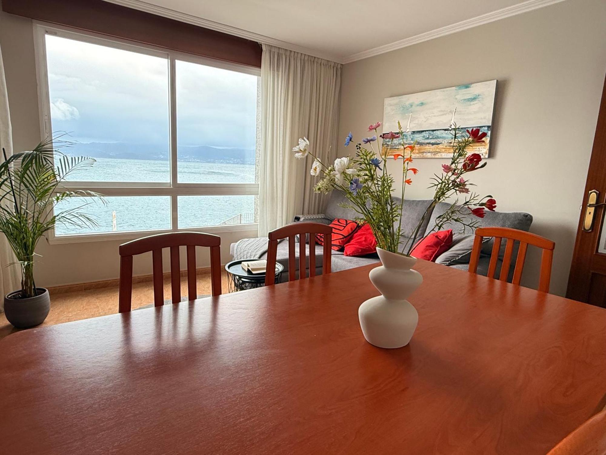 Ferienwohnung Piso Vacaciones En El Mar Sanxenxo Exterior foto